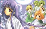  furude_rika higurashi_no_naku_koro_ni houjou_satoko houjou_yutori japanese_clothes miko ryuuguu_rena school_uniform serafuku sonozaki_mion sonozaki_shion wallpaper 