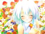  flower kotonomiya_yuki saeki_touma smile suigetsu tears 