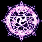  iamp lowres magic_circle patchouli_knowledge pentagram spell_card spellcard touhou trigram 