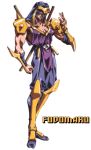  armor armored_hero fudomaru gold_armor gowcaizer katana masami_obari ninja sword tan 