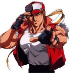  cel king_of_fighters masami_obari neo_geo scan snk tan terry_bogard 