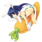  animal_ears bad_id bikini bunny_ears bunny_tail carrot long_hair rabbit_ears swimsuit tail 