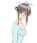  akizuki_ritsuko glasses idolmaster tagme willwind30 