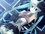  hatsune_miku long_hair nagareboshi panties ribbon ribbons skirt thighhighs twintails underwear vocaloid 