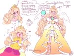  2girls fan_character female nintendo princess_peach savvysquibling super_mario_bros. 