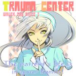  angie_thompson chou_shittou_caduceus headband lavender_hair nurse ponytail tonegawa_anju trauma_center yellow_eyes 