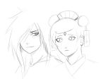  1boy 1girl female male naruto uchiha_madara uzumaki_mito 