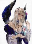  doll_joints dress frills hairband long_hair purple_eyes rozen_maiden silver_hair suigintou violet_eyes wings 