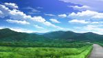  clouds hill landscape nature no_humans original road rural scenery shi_yu sky tree 