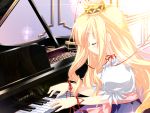   blonde_hair piano tagme  