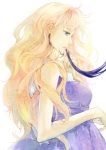  blue_eyes long_hair macross macross_frontier mooche profile sheryl_nome 