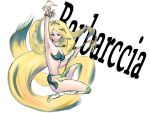  barbariccia bikini blonde_hair character_name final_fantasy final_fantasy_iv loincloth long_hair solo swimsuit very_long_hair yunomi 