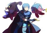  3boys armor blue_eyes blue_hair cape fire_emblem fire_emblem:_mystery_of_the_emblem fire_emblem:_mystery_of_the_emblem fire_emblem:_shin_ankoku_ryuu_to_hikari_no_tsurugi fire_emblem_shadow_dragon hal_laboratory_inc. hoshi_no_kirby hoshi_no_kirby:_yume_no_izumi_no_monogatari human intelligent_systems kirby kirby&#039;s_adventure kirby_(series) kirby_(specie) marth marth_(fire_emblem) mask meta_knight nintendo pink_puff_ball sora_(company) super_smash_bros. super_smash_bros_brawl sword weapon yellow_eyes 