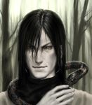 forest idnar male male_only naruto nature orochimaru realistic snake solo yellow_eyes 