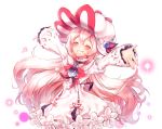  1girl blush elsword hat highres laby_(elsword) lolita_fashion nuemi_(namja2012) shining_romantica_(elsword) smile sparkle tagme 