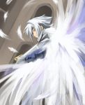  .hack// .hack//games balmung feathers hack silver_hair sword wings 