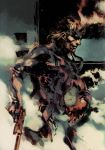  highres konami metal_gear metal_gear_solid official_art solid_snake 