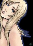  blonde_hair blue_eyes long_hair nomura_tetsuya parasite_eve 