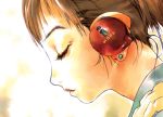  closed_eyes earrings headphones jewelry okazaki_takeshi takeshi_okazaki 