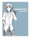  .hack// .hack//g.u. bag hack haseo male 