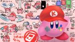  1other blue_eyes bronto_burt controller copy_ability dropping game_boy game_console game_controller gamecube hal_laboratory_inc. handheld_game_console hat highres hoshi_no_kirby kirby kirby_(series) nintendo nintendo_3ds nintendo_dsi nintendo_switch no_humans pink_background pink_puff_ball poppy_bros_jr simple_background sitting sketch spinning suyabi_(subikabi1426zoy) wii_remote 