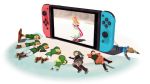  1girl 6+boys belt blonde_hair boots brown_footwear brown_hair brown_pants dress link lying marin_(the_legend_of_zelda) multiple_boys nintendo nintendo_switch on_back orange_pants pants pantyhose sleeping the_legend_of_zelda the_legend_of_zelda:_breath_of_the_wild the_legend_of_zelda:_link&#039;s_awakening the_legend_of_zelda:_majora&#039;s_mask the_legend_of_zelda:_ocarina_of_time the_legend_of_zelda:_the_wind_waker the_legend_of_zelda:_twilight_princess the_legend_of_zelda_(cartoon) toon_link tunic white_dress white_legwear 