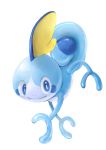  absurdres blue_eyes creatures_(company) game_freak gen_8_pokemon highres looking_at_viewer mude530 nintendo no_humans pokemon pokemon_(game) simple_background smile sobble solo white_background 