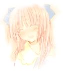  elfen_lied hair_ribbon long_hair mariko_(elfen_lied) open_mouth pink_hair ribbon smile tears 