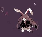  bunny_ears long_hair necktie purple_hair rabbit_ears red_eyes reisen_udongein_inaba shikimi_(yurakuru) skirt touhou yurakuru_pixiv81607 