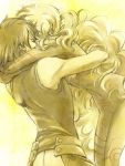  antispiral_nia couple curly_hair hug mei_tsu_yuumi nia_teppelin simon tengen_toppa_gurren_lagann 