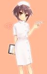  clipboard hijikini nagato_yuki needle nurse short_hair silver_hair suzumiya_haruhi_no_yuuutsu syringe 