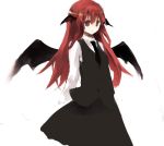  amamizu_(pixiv) head_wings koakuma long_hair red_hair redhead touhou usui_(tripcube) wings 
