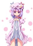  gahiro hat long_hair patchouli_knowledge purple_hair ribbon ribbons touhou 