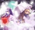  book butterflies butterfly mizuki_matsuri patchouli_knowledge touhou umbrella yakumo_yukari 