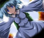  bag blue_hair blush breasts erect_nipples hat kawashiro_nitori key pov touhou tsuduri twintails wet 