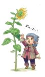  final_fantasy_xi flower pointy_ears quot solo sunflower tarutaru translated 