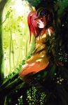 nature pointy_ears red_eyes red_hair redhead shino_(eefy) 