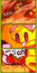  bowser brown_hair comic commentary english_commentary english_text highres mario super_mario_bros. molten_rock nintendo redhead sindraws super_crown super_mario_bros. 