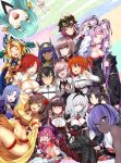  1boy 6+girls ahoge animal_ears aqua_hair armor armored_boots aztec bare_shoulders bikini bikini_armor black_dress black_hair black_hairband black_legwear black_ribbon blonde_hair blue_eyes blue_hair blue_nails blue_ribbon blush boots boudica_(fate/grand_order) braid breasts broadsword brown_hair cape carmilla_(fate/grand_order) caster chaldea_uniform choker cleavage collar curled_horns curly_hair dark_skin dragon_horns dress earrings egyptian_clothes elbow_gloves elizabeth_bathory_(brave)_(fate) elizabeth_bathory_(fate)_(all) euryale facepaint facial_mark facial_scar fate/extra fate/extra_ccc fate/grand_order fate/hollow_ataraxia fate/prototype fate/prototype:_fragments_of_blue_and_silver fate/stay_night fate_(series) fingerless_gloves fingernails florence_nightingale_(fate/grand_order) flower forehead_mark francis_drake_(fate) frilled_hairband frills fue_(rhomphair) fujimaru_ritsuka_(female) fujimaru_ritsuka_(male) glasses gloves green_eyes hair_flower hair_ornament hair_over_one_eye hair_ribbon hair_scrunchie hairband halloween hassan_of_serenity_(fate) hat headband headdress highres hood hoop_earrings horns jackal_ears jacket japanese_clothes jewelry juliet_sleeves kimono kiyohime_(fate/grand_order) knee_boots large_breasts lolita_hairband long_fingernails long_hair long_sleeves looking_at_viewer mash_kyrielight mata_hari_(fate/grand_order) medusa_(lancer)_(fate) military military_uniform multiple_girls nail_polish navel necktie nitocris_(fate/grand_order) o-ring o-ring_bikini o-ring_top one_side_up open_mouth orange_eyes orange_hair orange_scrunchie osakabe-hime_(fate/grand_order) oversized_clothes pauldrons pink_hair pirate_hat pointy_ears ponytail puffy_sleeves purple_hair quetzalcoatl_(fate/grand_order) red_bikini red_footwear redhead revealing_clothes ribbon rider robe scar scrunchie sharp_fingernails shield short_hair short_ponytail shrug_(clothing) siblings side_braid side_ponytail sidelocks silver_hair silver_trim single_braid sisters sleeveless small_breasts smile soldier_(dq3) stheno strapless strapless_dress swimsuit sword tail thigh-highs tiara twins twintails two_side_up uniform ushiwakamaru_(fate/grand_order) vambraces very_long_hair violet_eyes weapon white_cape white_dress yellow_eyes yellow_scrunchie 