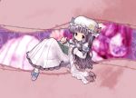  hat long_hair nanatsuki_itsuka patchouli_knowledge purple_hair ribbon ribbons touhou 