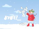   koiwai_yotsuba snow tagme yotsubato!  