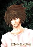  bags_under_eyes brown_hair death_note l male male_only solo 