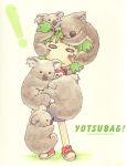  azuma_kiyohiko highres koala koiwai_yotsuba scan yotsubato! 