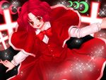  cape cross okazaki_yumemi red_hair redhead solo touhou touhou_(pc-98) yuu_(hi_lite) 