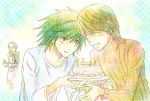  cake death_note l watari yagami_light 