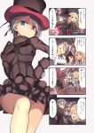  &gt;_&lt; 2girls 4koma :d :o ange_(princess_principal) bangs black_dress black_footwear black_gloves black_headwear black_ribbon blonde_hair blue_eyes blush book braid breasts brown-framed_eyewear bug cavorite_ball censored chihaya_72 closed_eyes cockroach comic dress emphasis_lines eyebrows_visible_through_hair eyewear_removed fur-trimmed_gloves fur-trimmed_jacket fur_trim glasses gloves grey_legwear hair_between_eyes hair_flaps hair_ribbon hat highres holding holding_book holding_eyewear insect jacket long_sleeves medium_breasts mosaic_censoring multiple_girls open_mouth pantyhose parted_lips princess_(princess_principal) princess_principal profile ribbon rolled_up_newspaper school_uniform shirt shoes sleeveless sleeveless_dress smile sweat top_hat translation_request white_shirt 