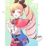  1girl alternate_costume alternate_hairstyle bag bird blonde_hair bow camilla_(fire_emblem_if) corrin_(fire_emblem) corrin_(fire_emblem)_(female) cute d0o00o0b elise_(fire_emblem) elise_(fire_emblem_if) female_my_unit_(fire_emblem_if) fire_emblem fire_emblem_14 fire_emblem_fates fire_emblem_if hair_bow handbag intelligent_systems kamui_(fire_emblem) kamui_(fire_emblem)_(girl) leo_(fire_emblem) leon_(fire_emblem_if) loli long_hair long_sleeves marks_(fire_emblem_if) multicolored_hair my_unit_(fire_emblem_if) nintendo one_eye_closed open_mouth petals ponytail purple_hair solo violet_eyes xander_(fire_emblem) 