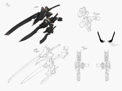  combat_knife grey_background heavily_armed_high_school_girls knife neco no_humans reference_sheet simple_background weapon weapon_focus 