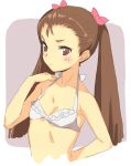  flat_chest idolmaster kawata_hisashi minase_iori swimsuit 