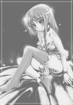  bolze chain feet hayate_no_gotoku! monochrome thigh-highs thighhighs 